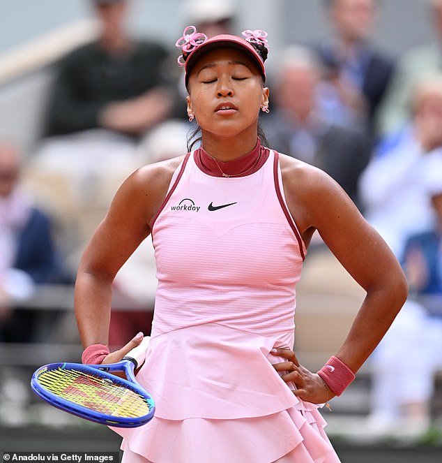 Osaka has struggled in Slams since she won the Aussie Open in early 2021
