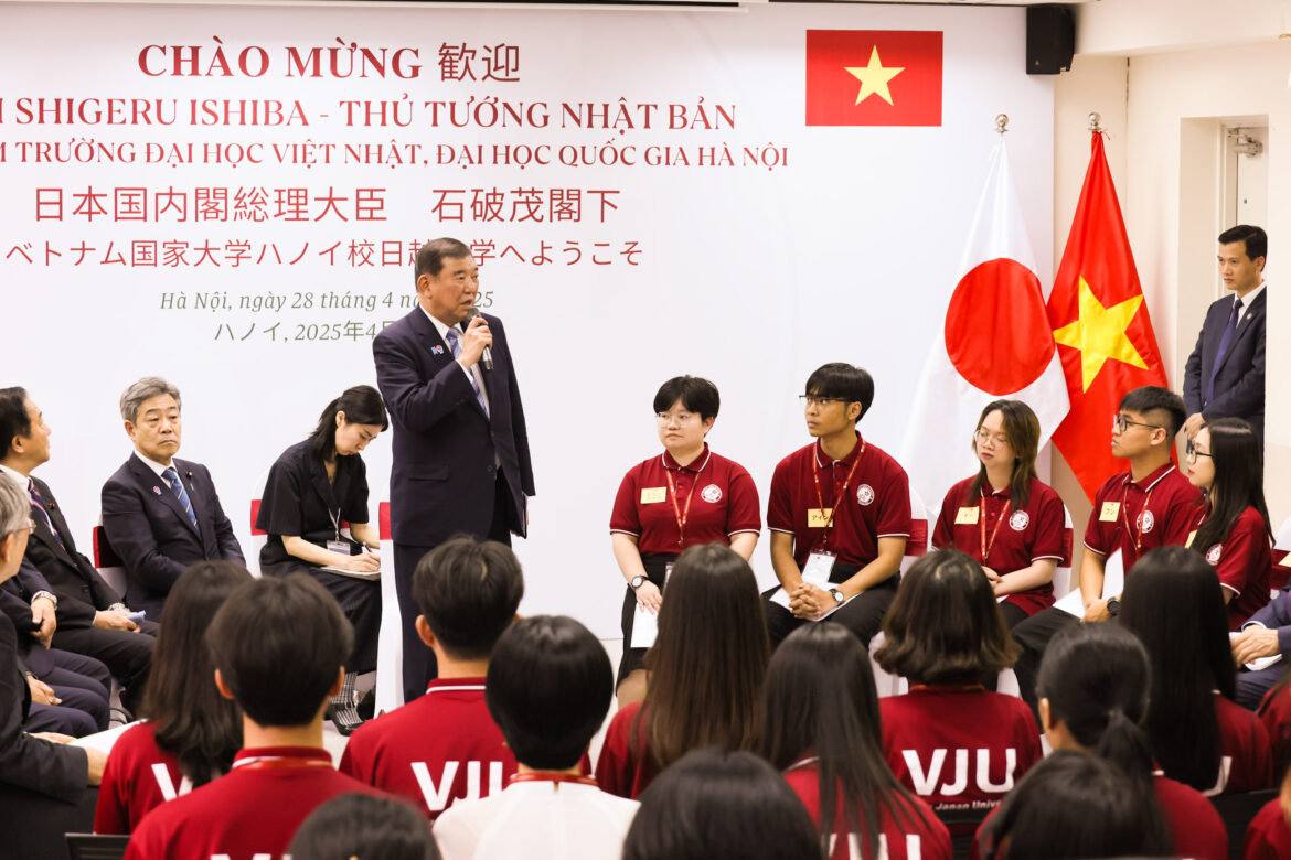 Prime Minister Ishiba’s Visit to Vietnam-Japan University (Summary) (Diplomatic Relations) Prime Minister Ishiba’s Visit to Vietnam-Japan University (Summary) (Diplomatic Relations)