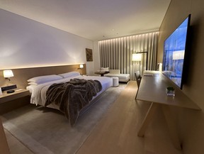 A view of one of the 206 rooms at The Tokyo Edition, Toranomon in Tokyo, Japan. (EDDIE CHAU/Toronto Sun)