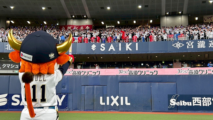 Buffalo Bulls on game day【©ORIX Buffaloes】