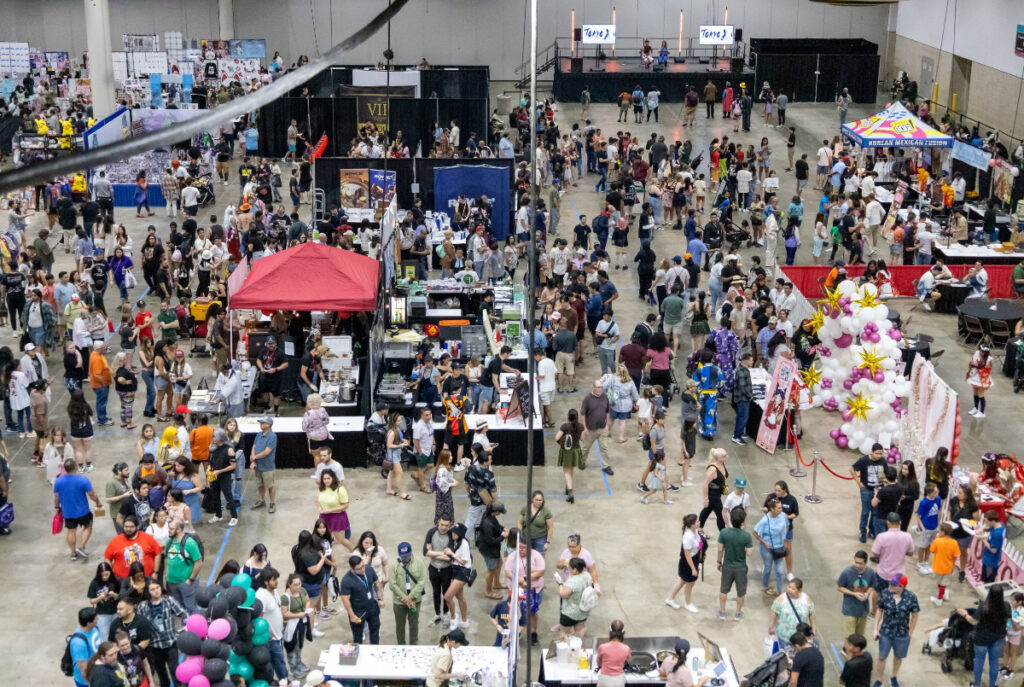 Image shows the Tokyo X Japanese festival in Houston