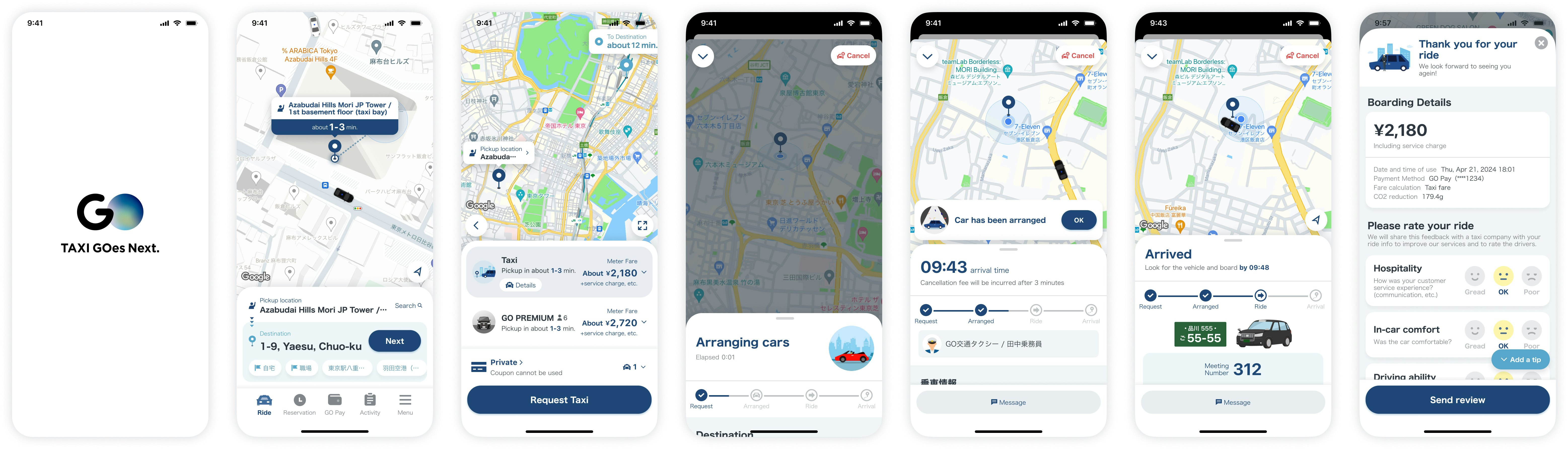 Using the 'GO' app