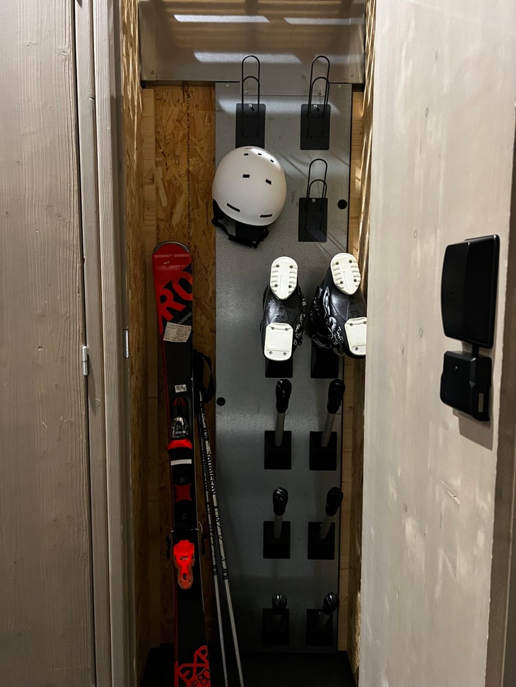 Ski Locker at Club Med Resort