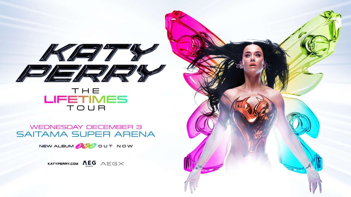 Katy Perry’s “The Lifetimes Tour” Hits Tokyo This December Katy Perry’s “The Lifetimes Tour” Hits Tokyo This December