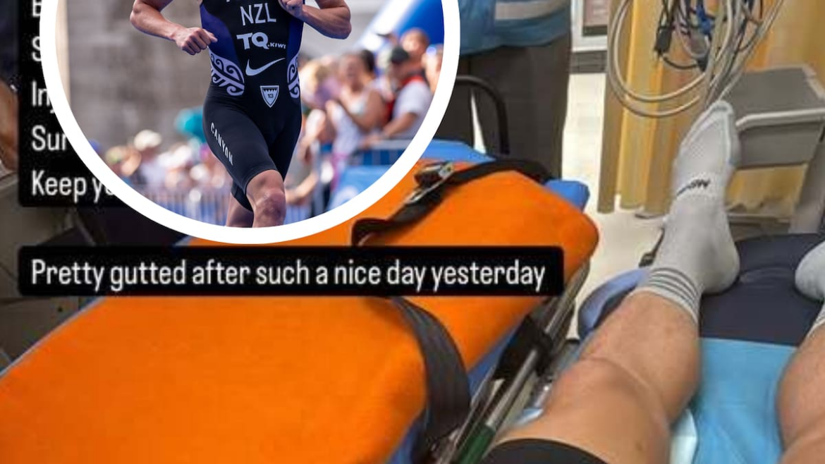 Olympic triathlete Hayden Wilde breaks bones after serious bike crash in Japan Olympic triathlete Hayden Wilde breaks bones after serious bike crash in Japan