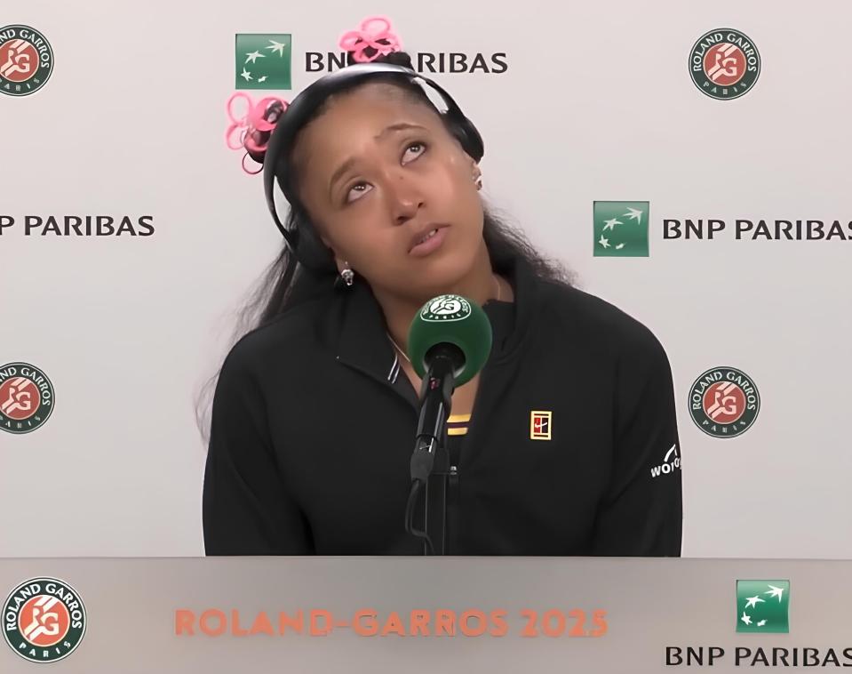 Naomi Osaka couldn't hide her emotions