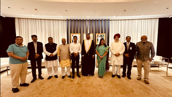 One of the all-party delegations in the UAE. (X)