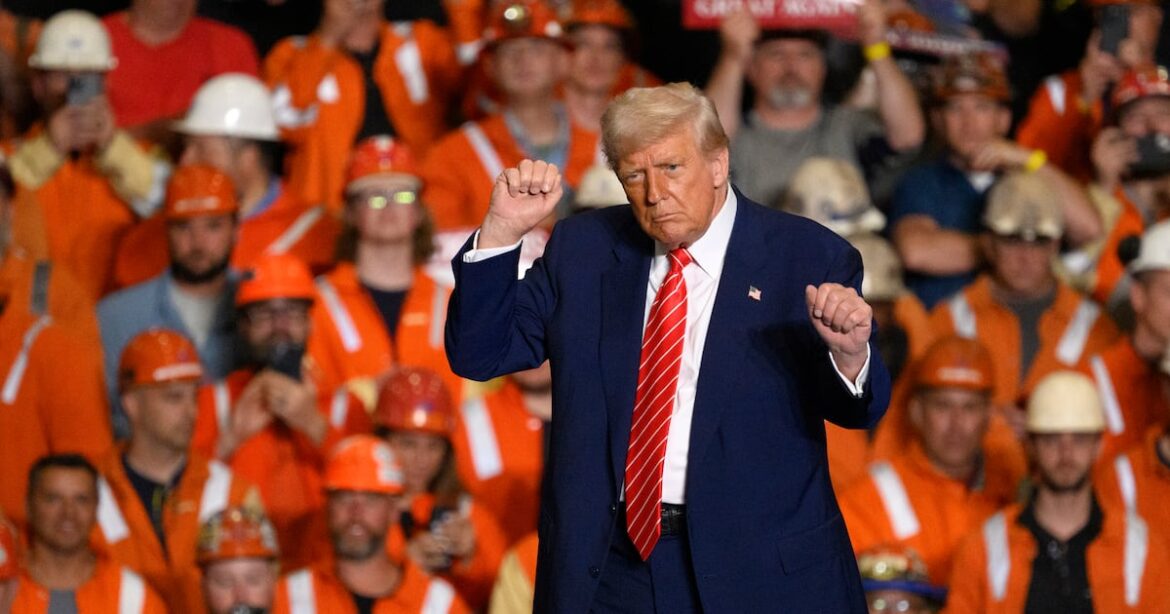 Trump announces 50% steel tariffs and hails ‘blockbuster’ deal with Japan – The Irish Times Trump announces 50% steel tariffs and hails ‘blockbuster’ deal with Japan – The Irish Times