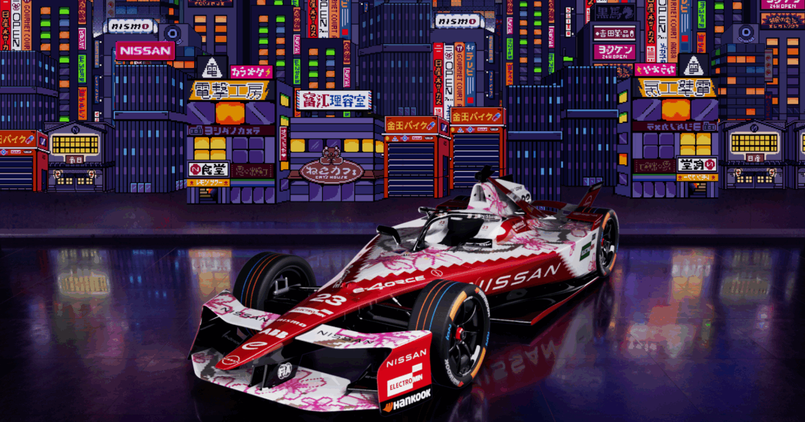 Nissan unveils stunning Formula E Tokyo special livery Nissan unveils stunning Formula E Tokyo special livery