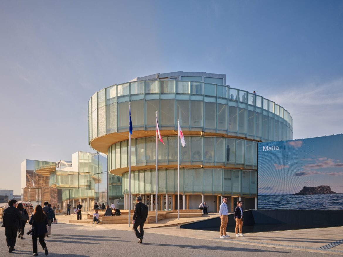 Like a giant spiral. Czech Republic pavilion at Expo 2025 in Osaka Like a giant spiral. Czech Republic pavilion at Expo 2025 in Osaka