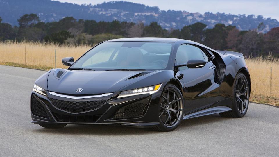 2017 Acura NSX - Black Sports Car