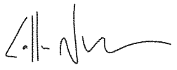 Callum Newman Signature