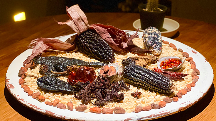 Mexico has a saying, ‘without corn, there is no country’. The traditional ingredients corn, chilli peppers, and cacao form the foundation of its cuisine. © Michelin
