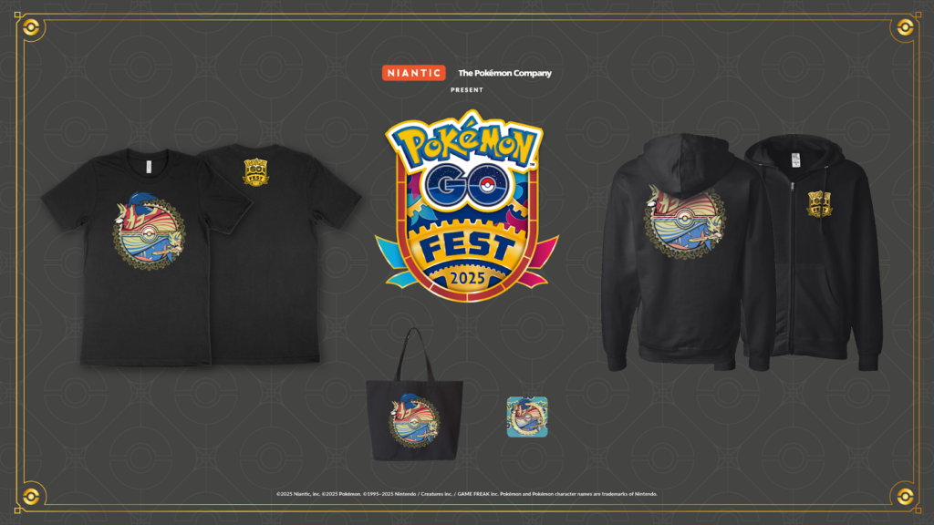 pokemon go fest 2025 merch