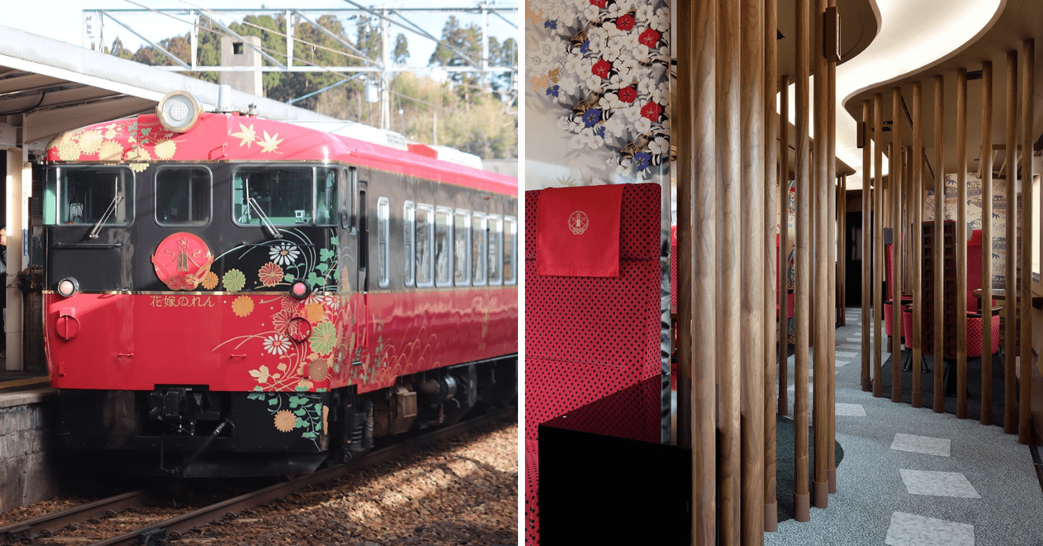 hanayome noren train japan