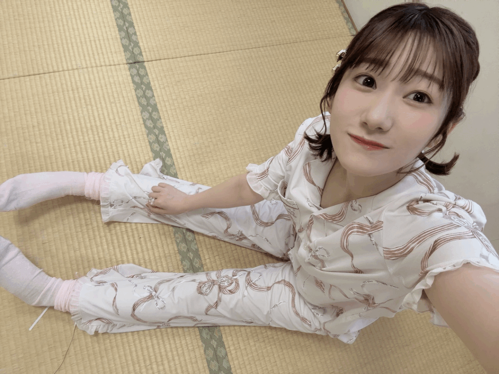 Okasaki Miho: Pajamas and Strawberry Daifuku🎀🍓