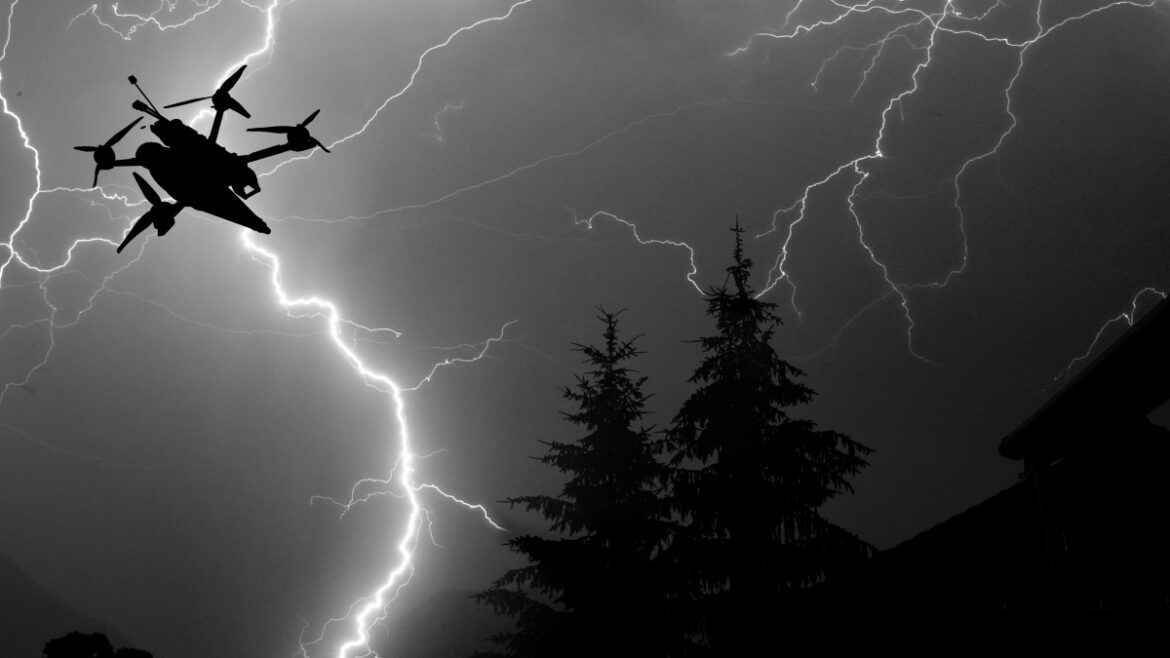 Japan Built a Drone That Can Absorb Lightning Strikes