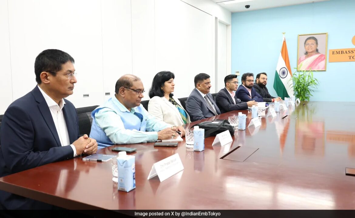 JD(U) MP Sanjay Jha In Tokyo JD(U) MP Sanjay Jha In Tokyo