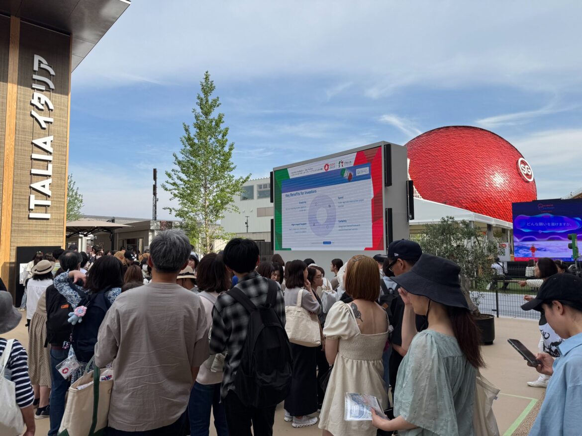 the mission of the Crui and the Ministry of University and Research at the Italian Pavilion begins the mission of the Crui and the Ministry of University and Research at the Italian Pavilion begins