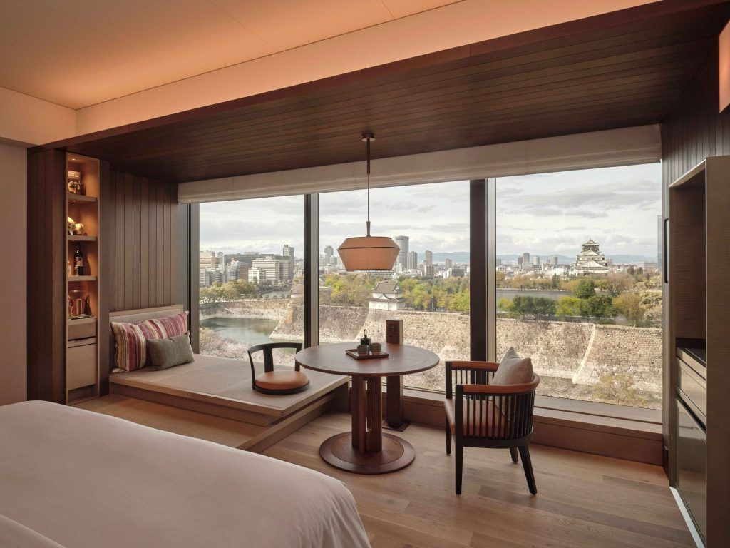 Deluxe Room views of Osaka Castle