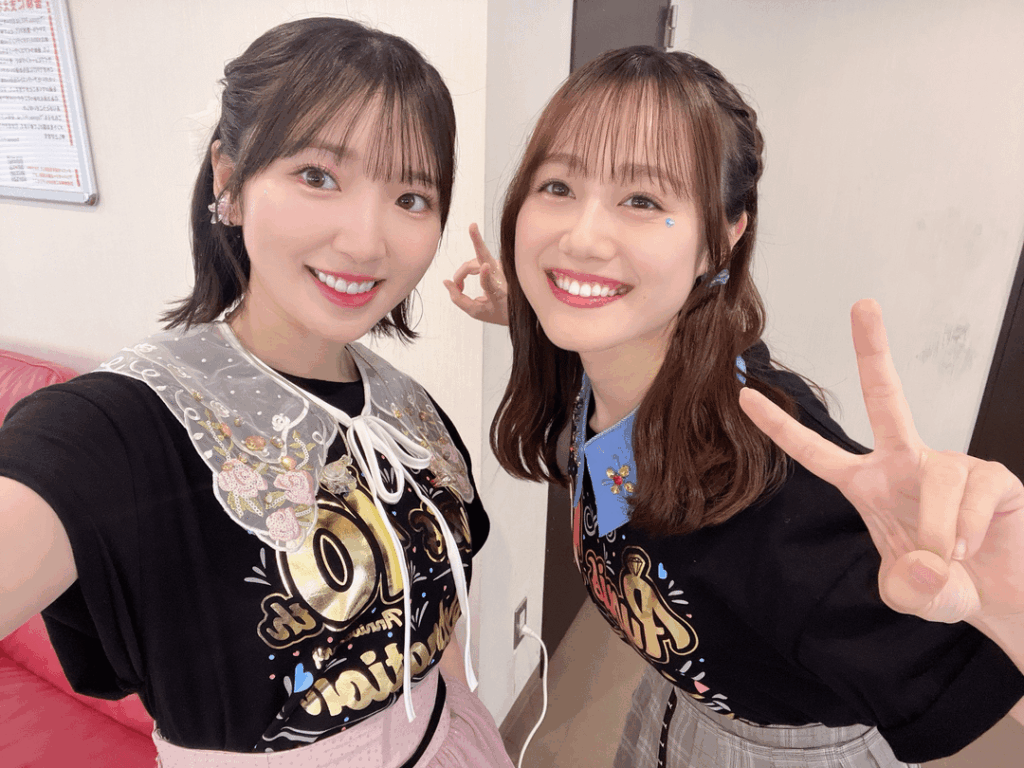 Toyota Moe and Itou Miku from Their Pyxis 10th Anniversary Event💎💎
