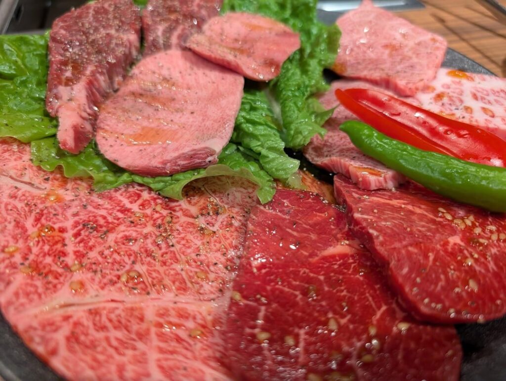 Lunch set at Yakiniku Kintan