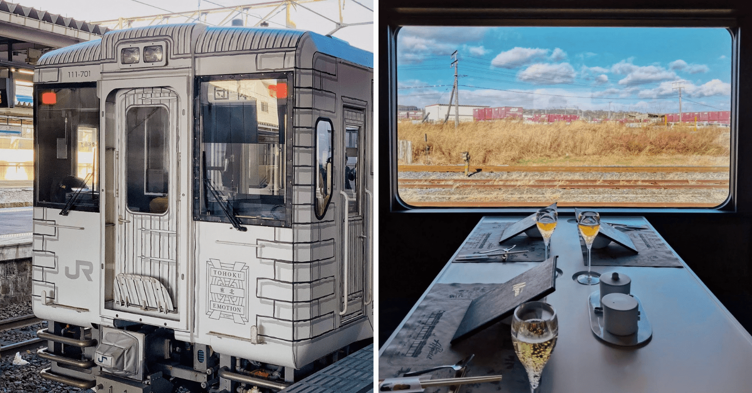 tohoku emotion japan train