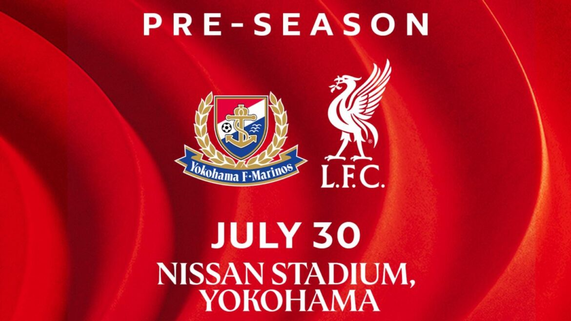 Pre-season tour: Ticket sale dates confirmed for Yokohama F. Marinos v Liverpool Facebook