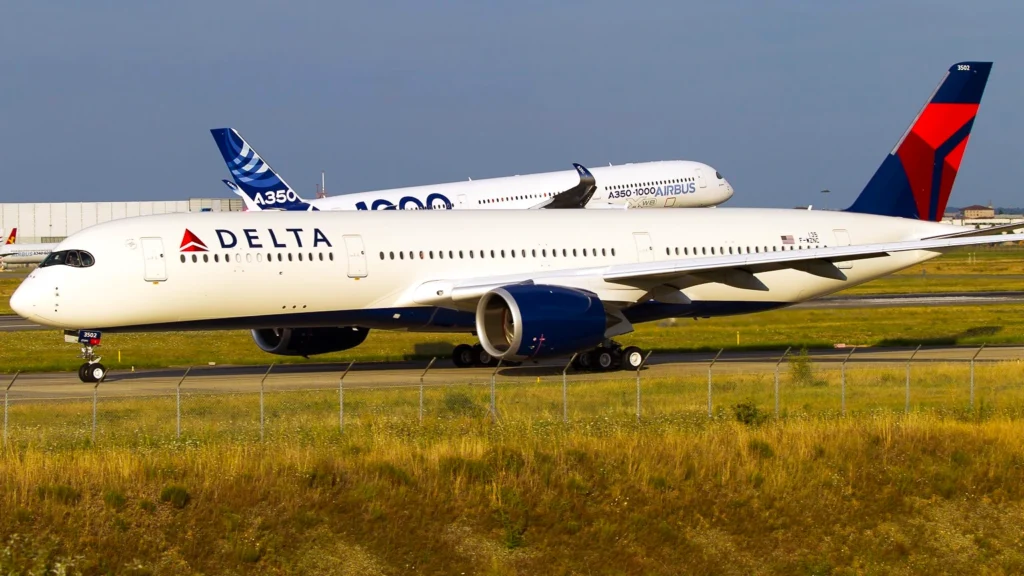 Delta Airbus A350 and A350-1000