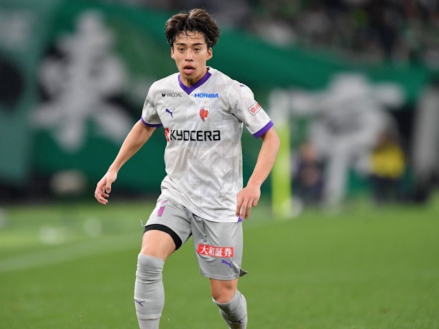  Kyoto Sanga FC's Yuta Miyamoto during the 2024 J1 League match between Tokyo Verdy 2-2 Kyoto Sanga FC at Ajinomoto Stadium in Tokyo, Japan, March 29, 2024 [IMAGO]