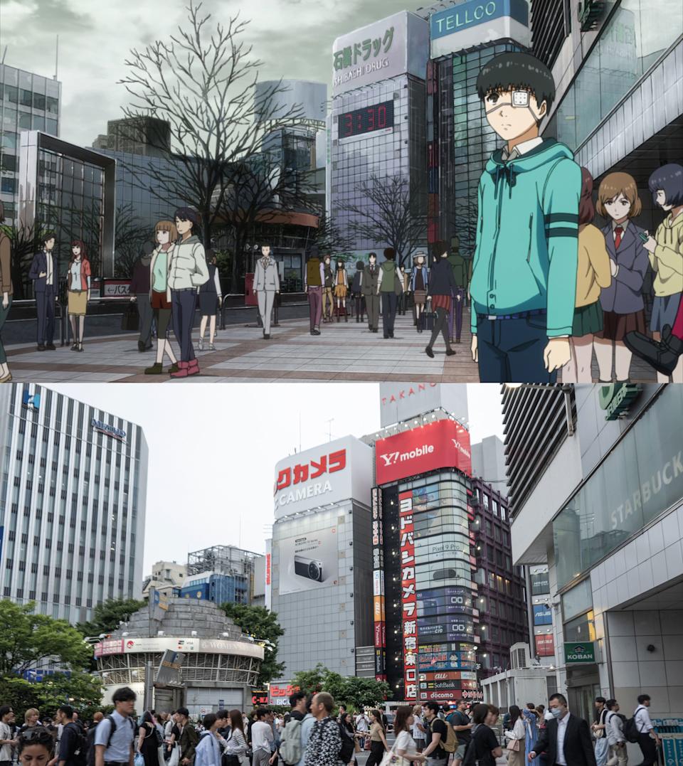 <h1 class="title">11 Real-Life Anime Locations in Tokyo for the Perfect Day Itinerary </h1><cite class="credit">Top: Sui Ishida/Shueisha/Pierrot/Tokyo MX Bottom: Sara Delgado</cite>
