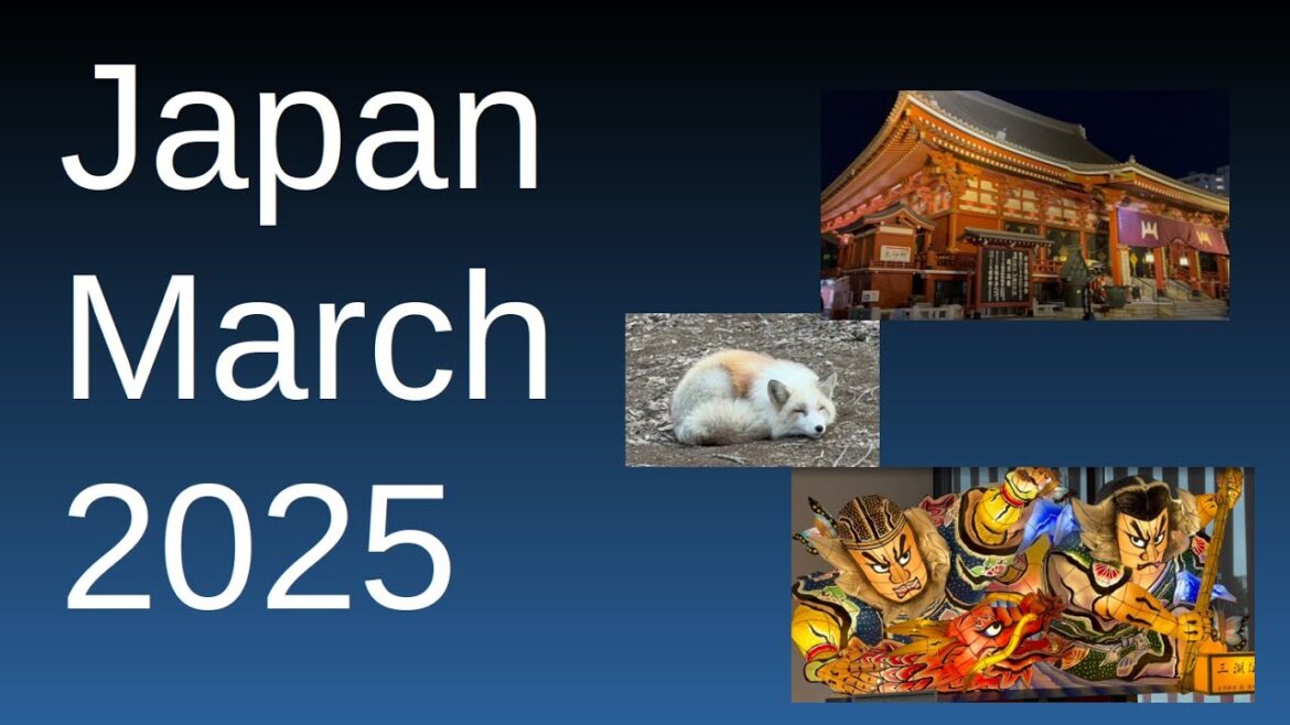 2025 March - Japan Adventures - Tokyo to Hokkaido