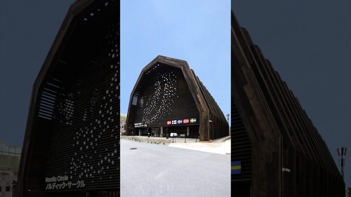 Nordic Pavilion , by Michele De Lucchi + AMDL Circle [ Japanese Architecture Tour Short Vlog ] EXPO