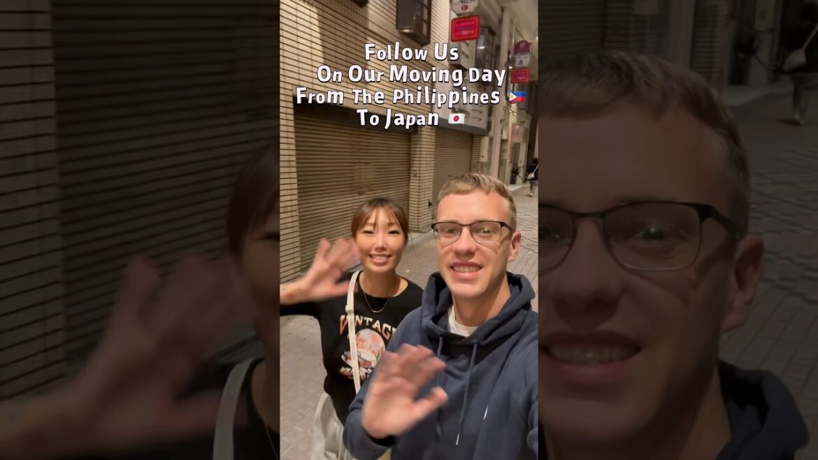 Follow us on our moving day from the Philippines to Japan #travel #philippines #japan