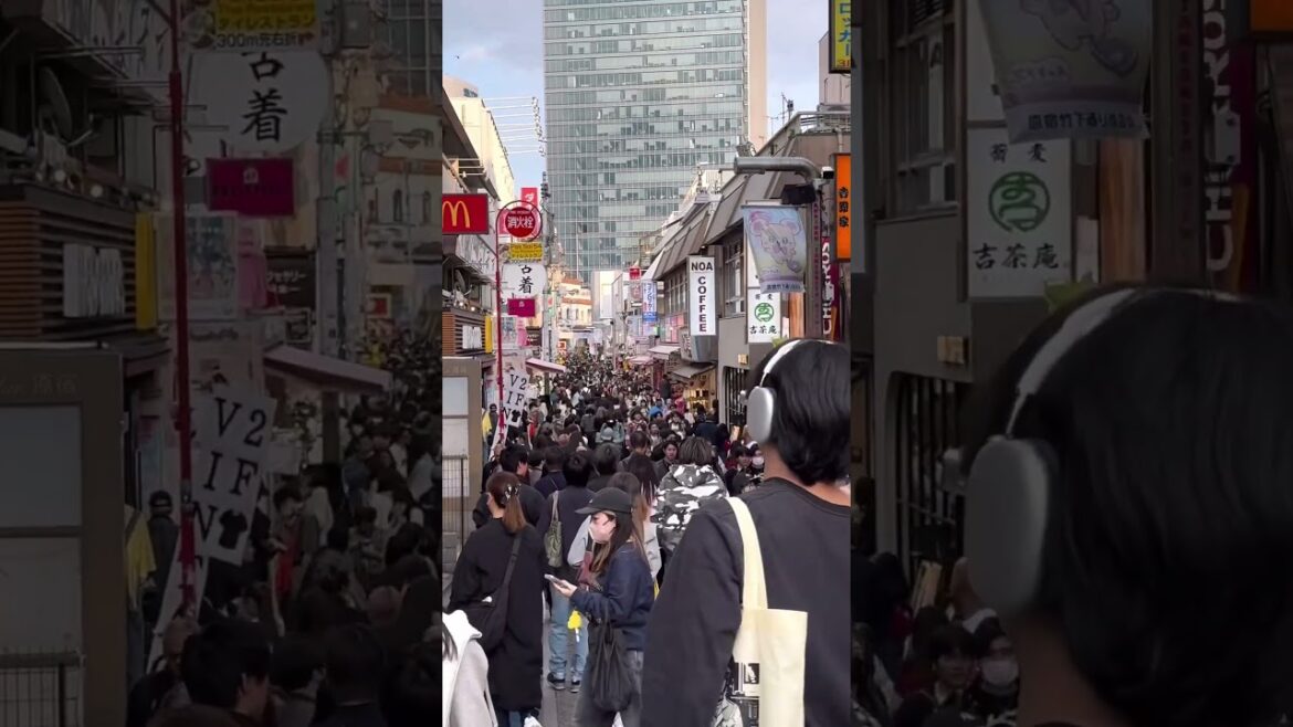 When you visit Harajuku in Tokyo #shorts #Japan #travel #shortsfeed