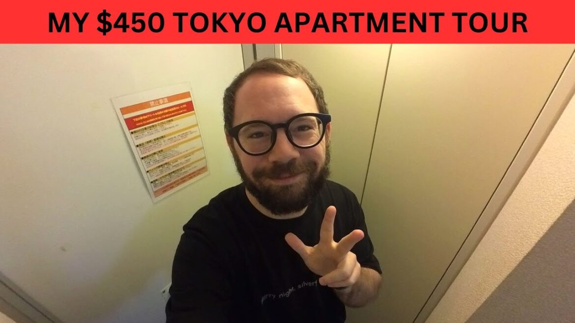 my $450 tokyo apartment tour | life in japan