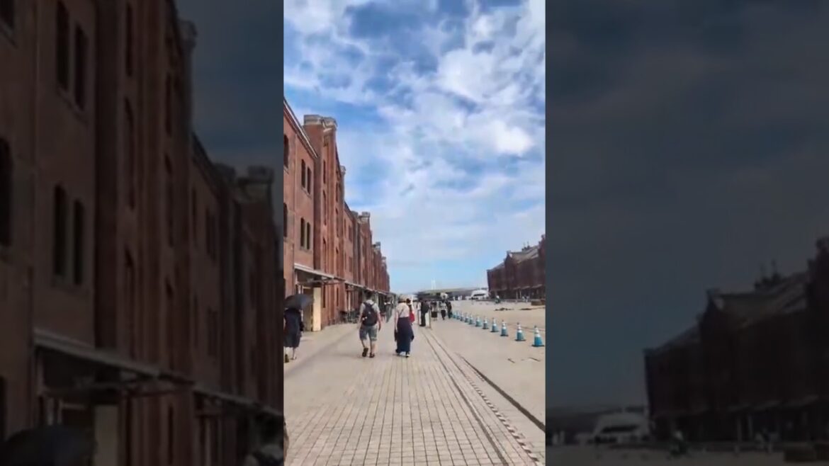 WHAT IS INSIDE THESE TWO RED BRICK WAREHOUSES? #travel #explore #japan