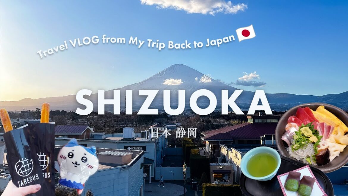 Japan Vlog🇯🇵再発見した日本の魅力|富士山と温泉に癒された静岡旅🍵🍃 Japan Vlog🇯🇵再発見した日本の魅力|富士山と温泉に癒された静岡旅🍵🍃