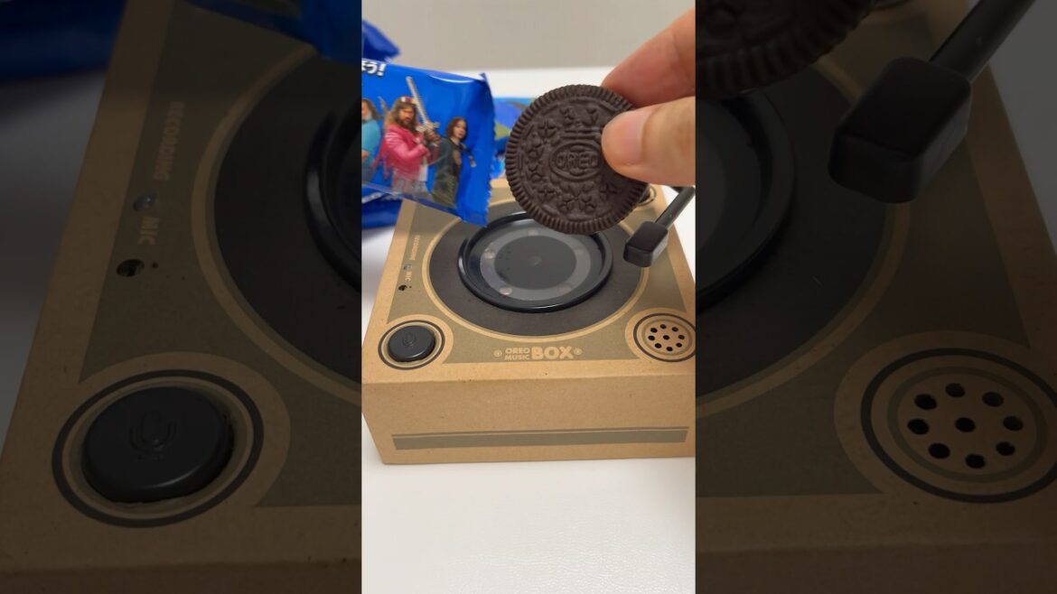 Minecraft Oreo with Oreo Music Box #shorts