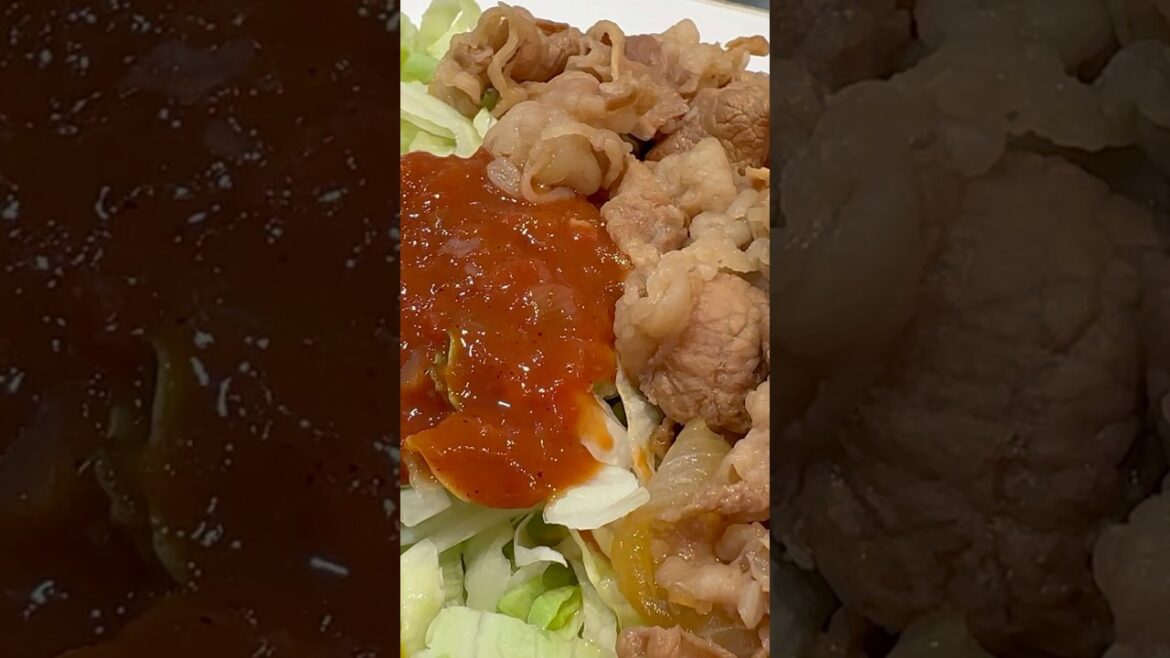 沖縄の吉野家🐮限定メニュー🌮タコライス+牛丼 ビフタコ 沖縄そば グルメ Gyudon Taco Rice and Okinawa Soba