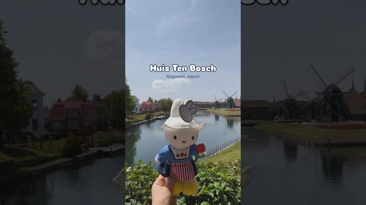 서울에서 1시간 비행으로 가는 미피의 나라🐰🇳🇱🌷 #하우스텐보스 #나가사키