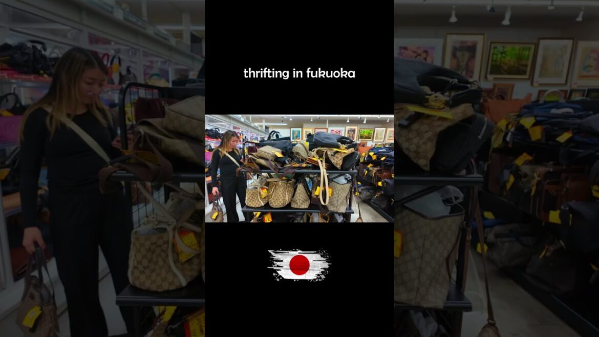 thrifting in fukuoka | japan