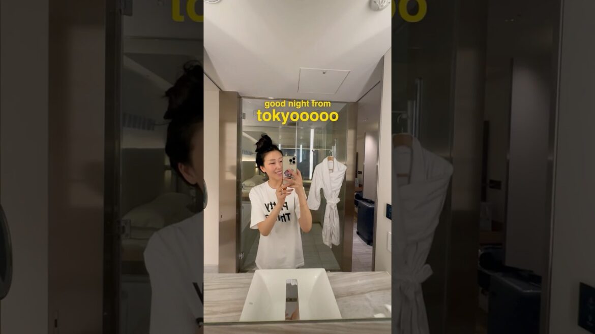 Luxury Hotel Room Tour in Tokyo #japan