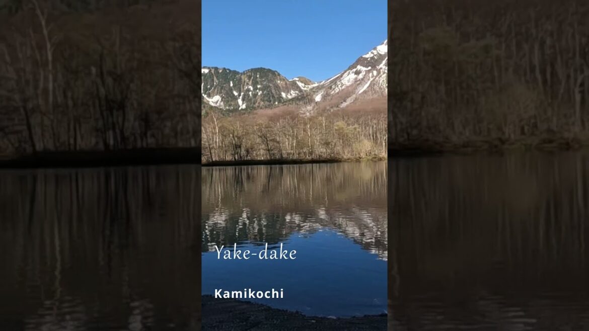 Discover Kamikochi① Yake-Dake  in Nagano! #shorts #japantravel #anotherworld #kamikochi #travel