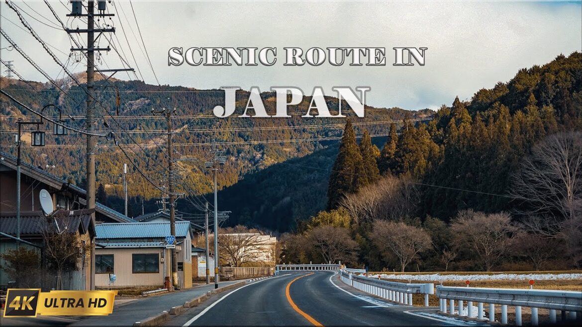 Driving Through Japan in 4K | Takayama to Hamamatsu Scenic Route 🚙 Driving Through Japan in 4K | Takayama to Hamamatsu Scenic Route 🚙