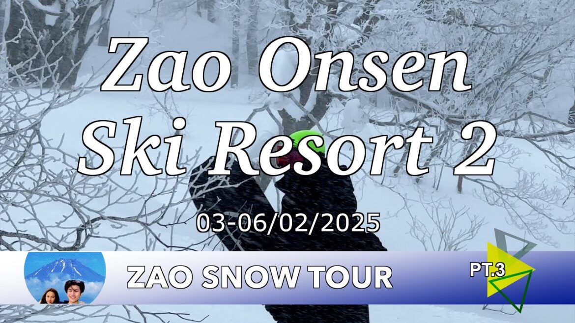 Zao Onsen Ski Resort 2 : Zao Snow Tour Pt.3
