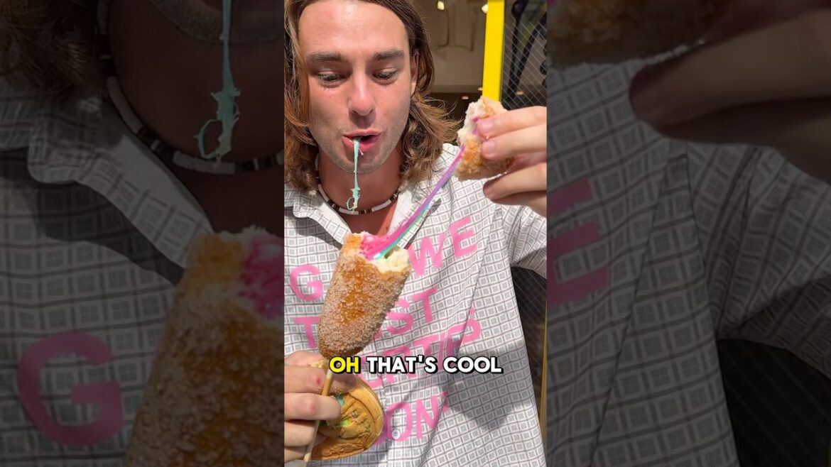 Eating RAINBOW Food in Tokyo Japan 🇯🇵🌈