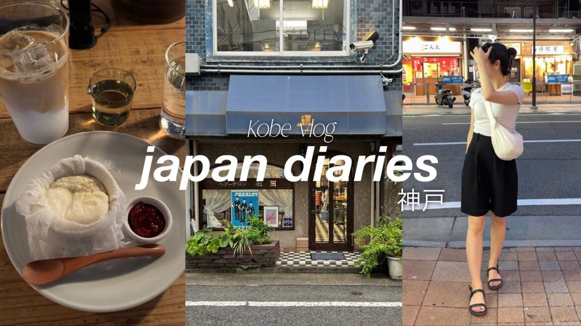 Kobe vlog ☕️ food lover in Japan diaries | kobe beef course, teppanyaki, muji, shinkansen, cute cafe Kobe vlog ☕️ food lover in Japan diaries | kobe beef course, teppanyaki, muji, shinkansen, cute cafe
