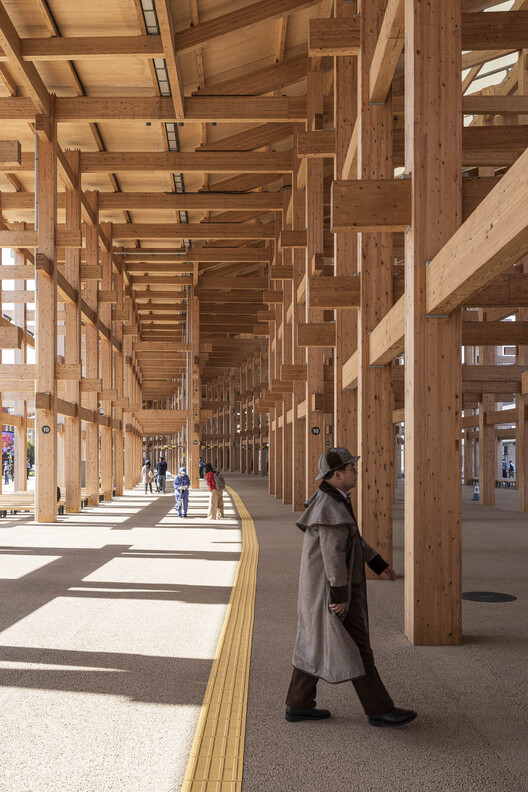 The World’s Largest Wooden Architectural Structure: Explore Sou Fujimoto’s Grand Ring at Expo 2025 Osaka Through the Lens of Stephane Aboudaram - Image 3 of 26