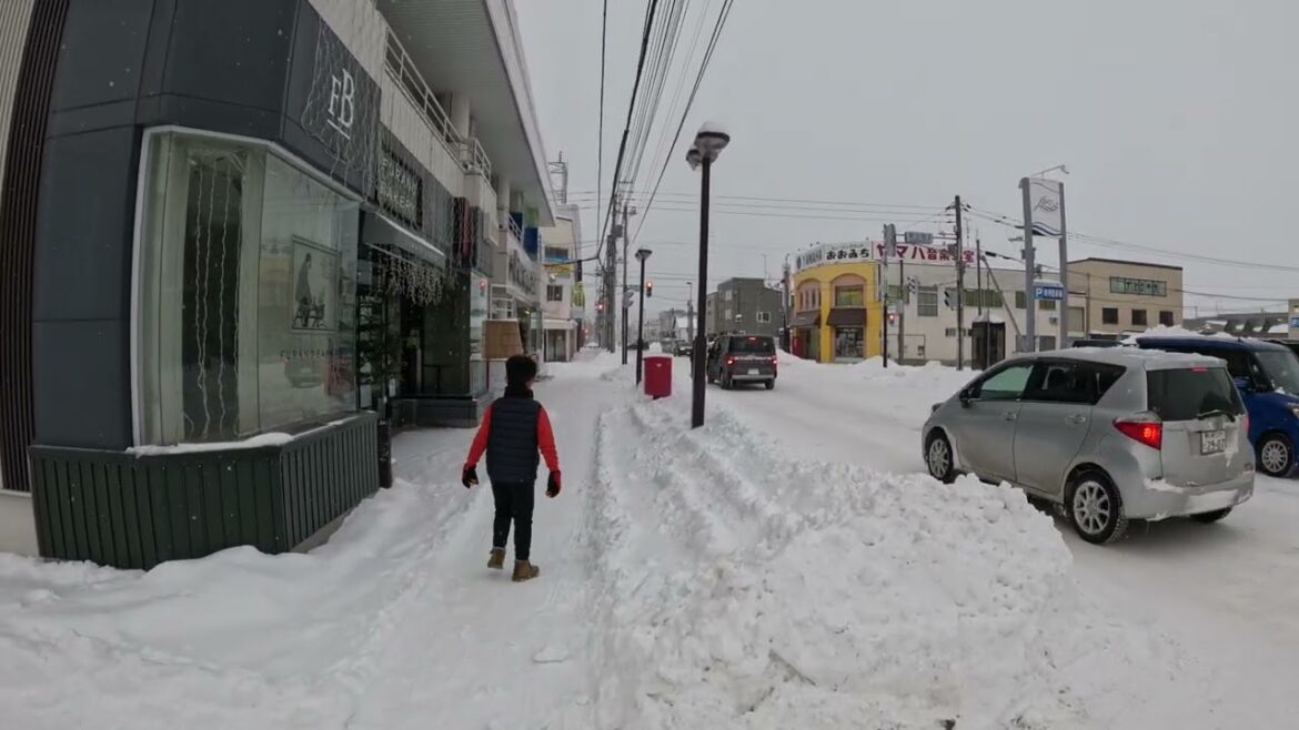 Furano – Walking around nearby Furano Station – 16 Dec 2024 Furano - Walking around nearby Furano Station - 16 Dec 2024